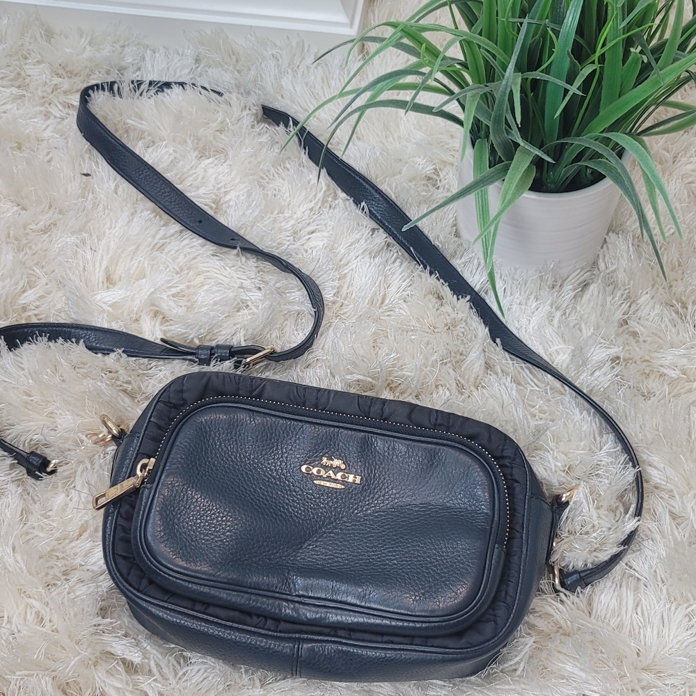 Black coach crossbody